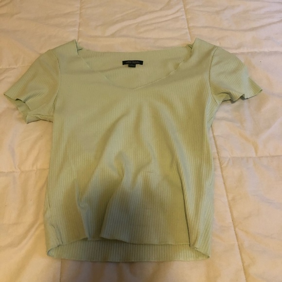 Target Tops Target Lime Green Crop Top Poshmark